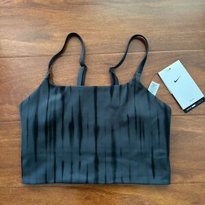 Nike One Light-Support Lightly Lined Longline Printed Sports Bra